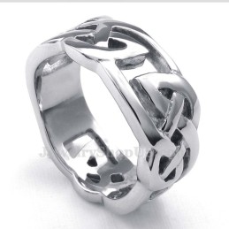 Anillo De Titanio Con El Martillo De Thor