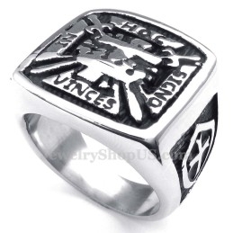 Anillo Masónico De Titanio