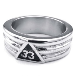 Anillo Masónico De Titanio