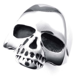 Anillo De Calavera De Titanio