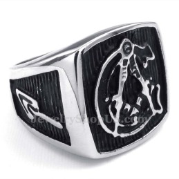 Anillo Masónico De Titanio