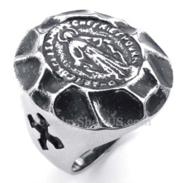Anillo De Titanio De La Virgen María