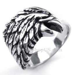 Anillo De Águila De Titanio