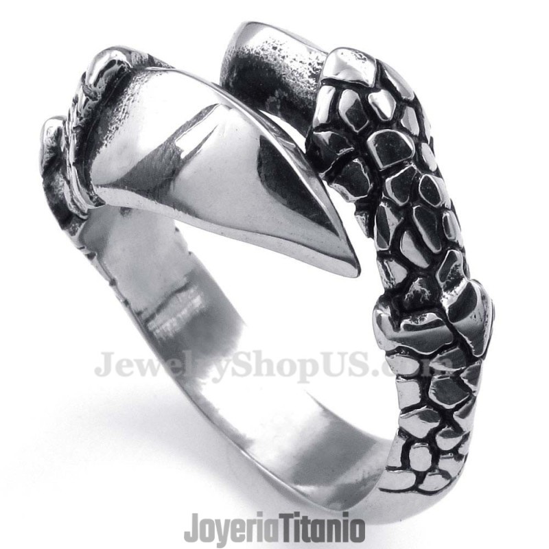 Anillo De Garras De Águila De Titanio Anillo De Garras De Águila De Titanio