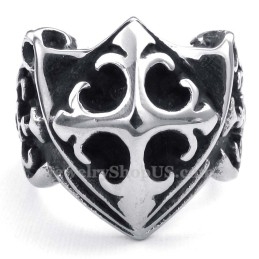Anillo De Cruz De Titanio