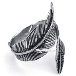 Anillo De Pluma De Titanio