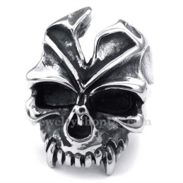 Anillo De Calavera De Titanio