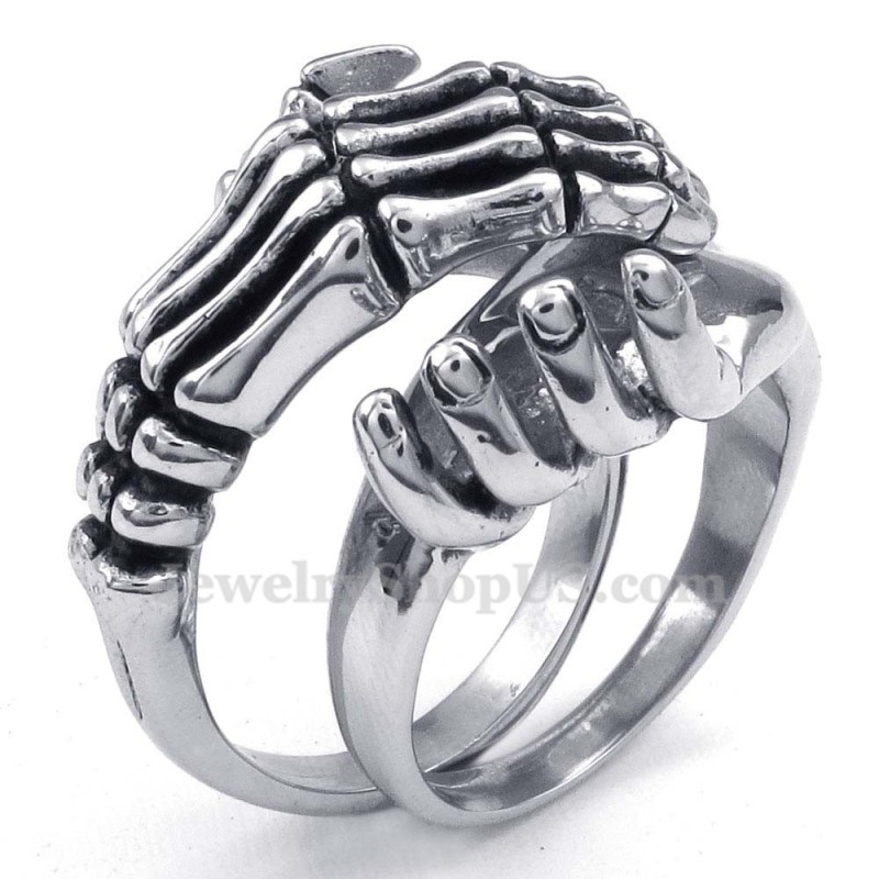 Anillo De Titanio Para Amantes De Las Manos Anillo De Titanio Para Amantes De Las Manos