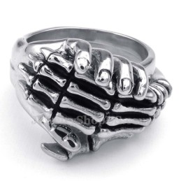 Anillo De Titanio Para Amantes De Las Manos