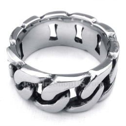 Anillo De Cadena De Titanio