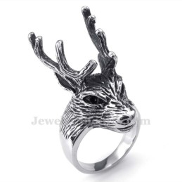 Anillo De Ciervo De Titanio