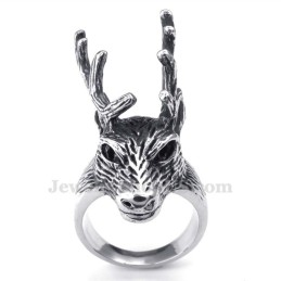 Anillo De Ciervo De Titanio