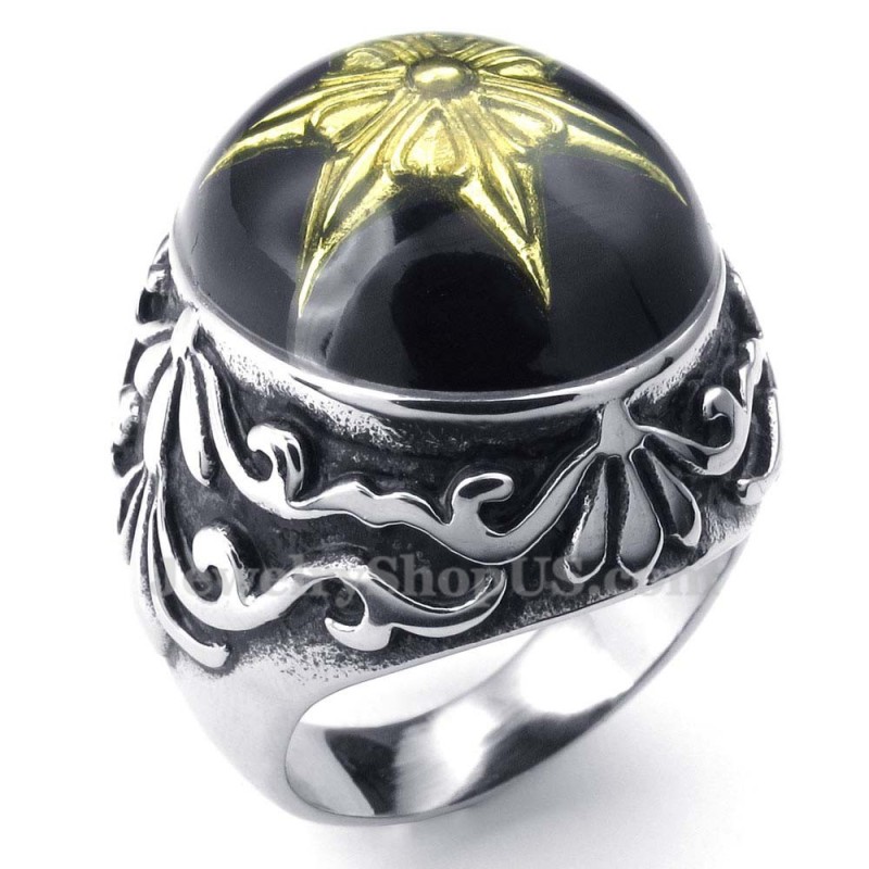 Anillo De Titanio Negro