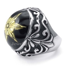 Anillo De Titanio Negro