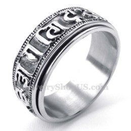 Anillo Giratorio De Titanio