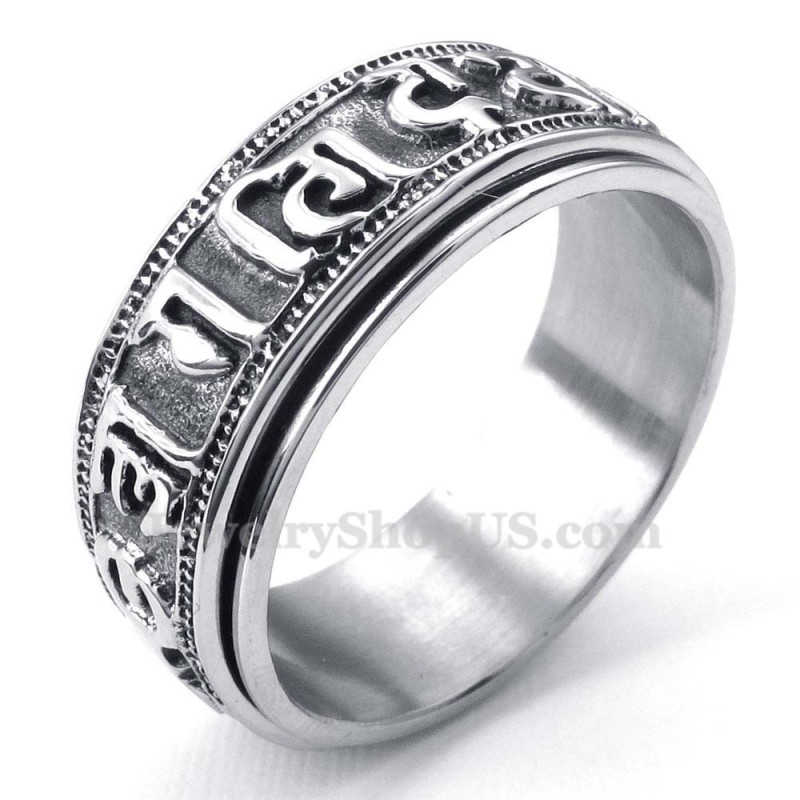 Anillo Giratorio De Titanio Anillo Giratorio De Titanio