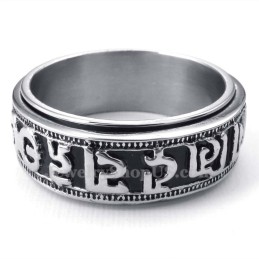 Anillo Giratorio De Titanio