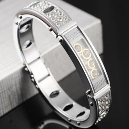 Pulseras De Diamantes De Titanio Para Hombre