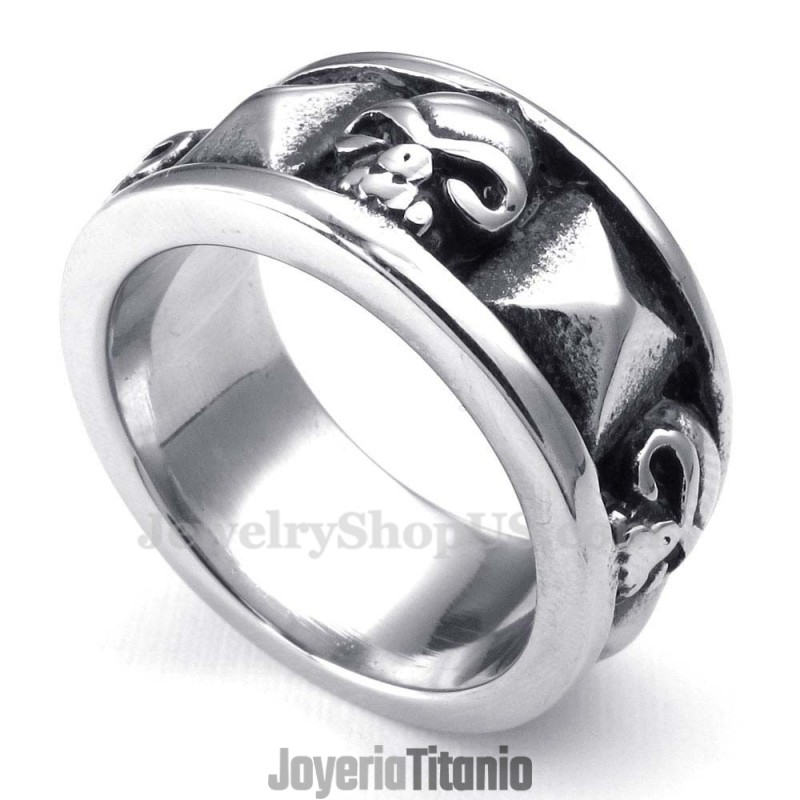 Anillo De Calavera De Titanio Anillo De Calavera De Titanio