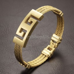 Pulsera Clásica De Titanio Para Hombre C760