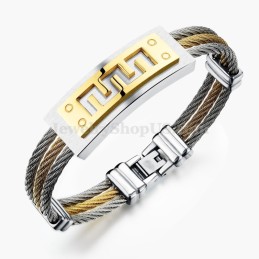 Pulsera Clásica De Titanio Para Hombre Online C784