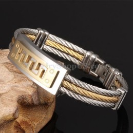 Pulsera Clásica De Titanio Para Hombre Online C784