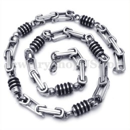 Cadena De Collar De Titanio Para Hombre De Moda