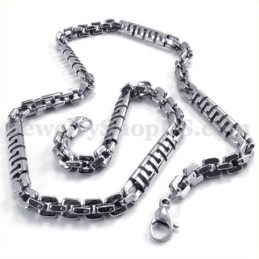 Cadena De Collar De Titanio Para Hombre De Moda