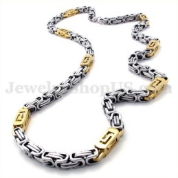 Cadena De Collar De Titanio Para Hombre De Moda