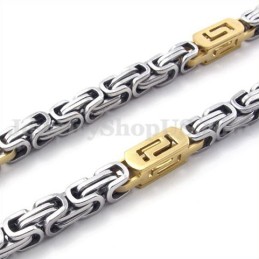 Cadena De Collar De Titanio Para Hombre De Moda