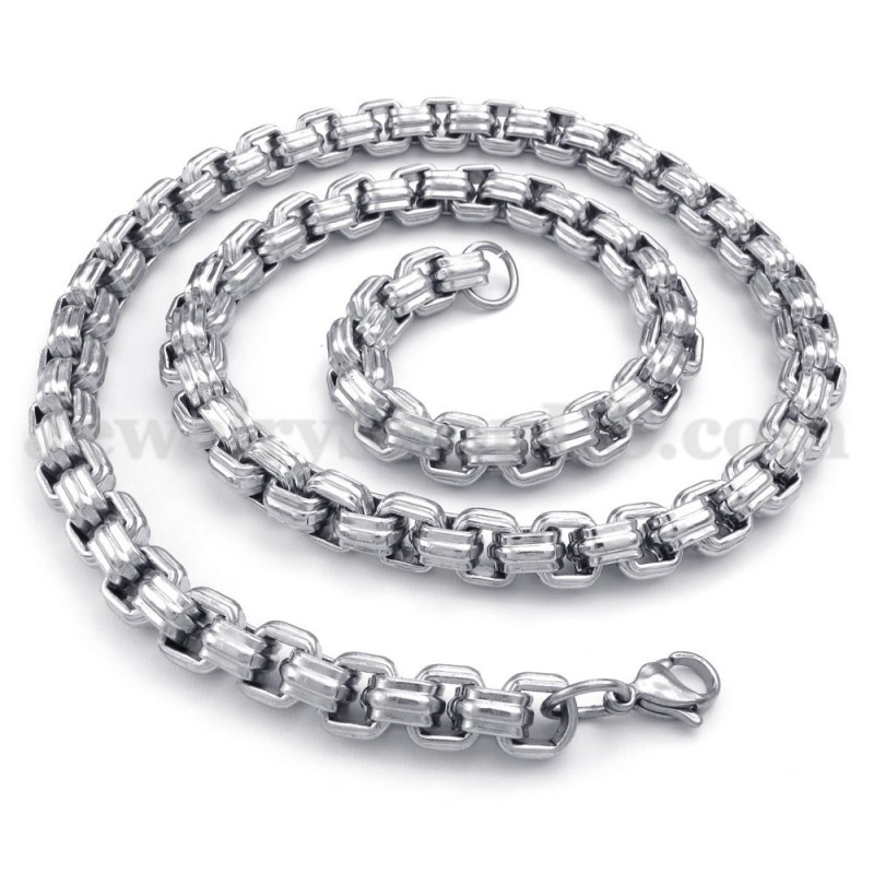 Cadena De Collar De Titanio Para Hombre De Moda Cadena De Collar De Titanio Para Hombre De Moda