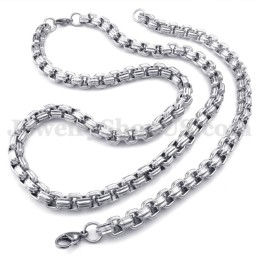 Cadena De Collar De Titanio Para Hombre De Moda