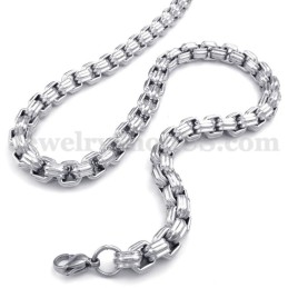 Cadena De Collar De Titanio Para Hombre De Moda