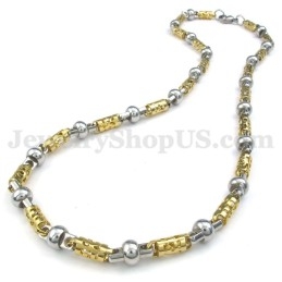 Cadena De Collar De Titanio Para Hombre De Moda