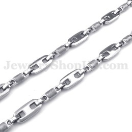 Cadena De Collar De Titanio Para Hombre De Moda