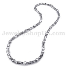 Cadena De Collar De Titanio Para Hombre De Moda