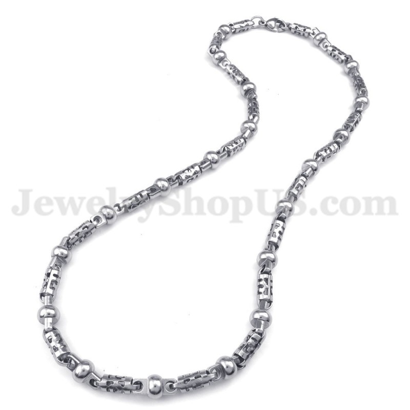 Cadena De Collar De Titanio Para Hombre De Moda Cadena De Collar De Titanio Para Hombre De Moda