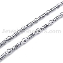 Cadena De Collar De Titanio Para Hombre De Moda