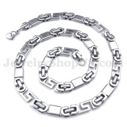 Cadena De Collar De Titanio Para Hombre De Moda