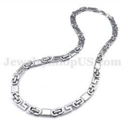 Cadena De Collar De Titanio Para Hombre De Moda