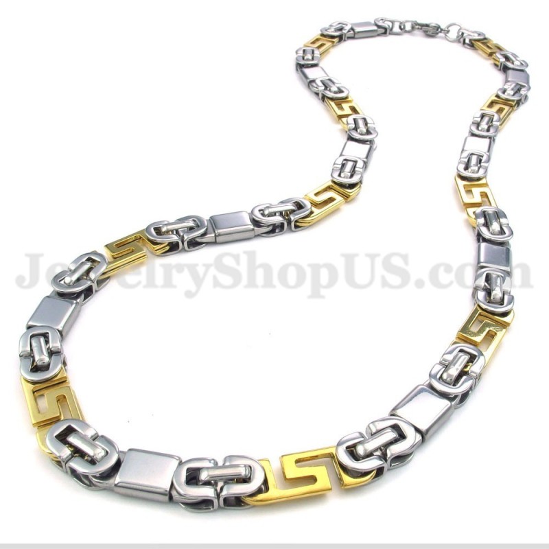 Cadena De Collar De Titanio Para Hombre De Moda