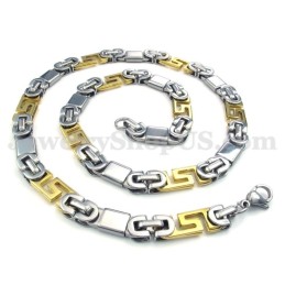 Cadena De Collar De Titanio Para Hombre De Moda