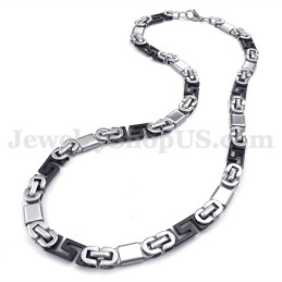 Cadena De Collar De Titanio Para Hombre De Moda