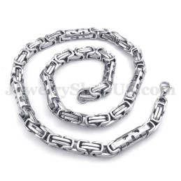 Cadena De Collar De Titanio Para Hombre De Moda