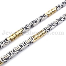 Exquisita Cadena De Collar De Titanio Para Hombre