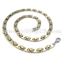 Exquisita Cadena De Collar De Titanio Para Hombre