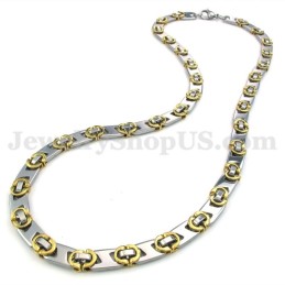 Exquisita Cadena De Collar De Titanio Para Hombre