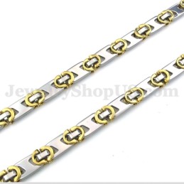 Exquisita Cadena De Collar De Titanio Para Hombre