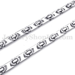 Exquisita Cadena De Collar De Titanio Para Hombre