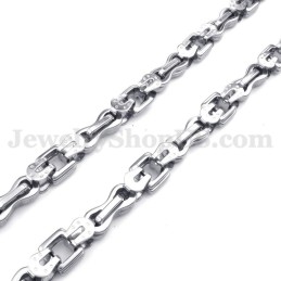Exquisita Cadena De Collar De Titanio Para Hombre